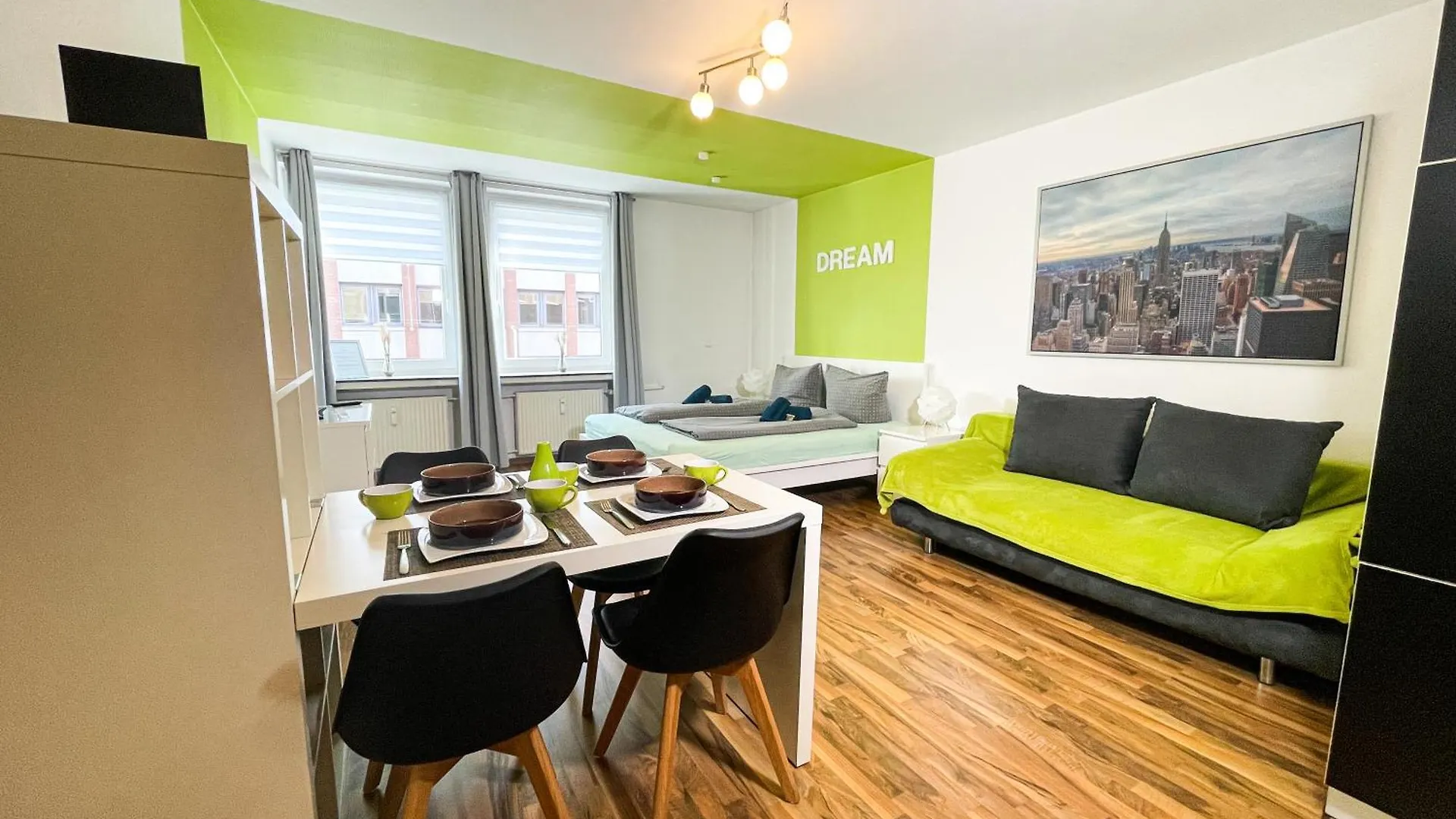 Apartment Mrs. Gold & Mr. Green 1 Zimmer Studio Bremen Germany